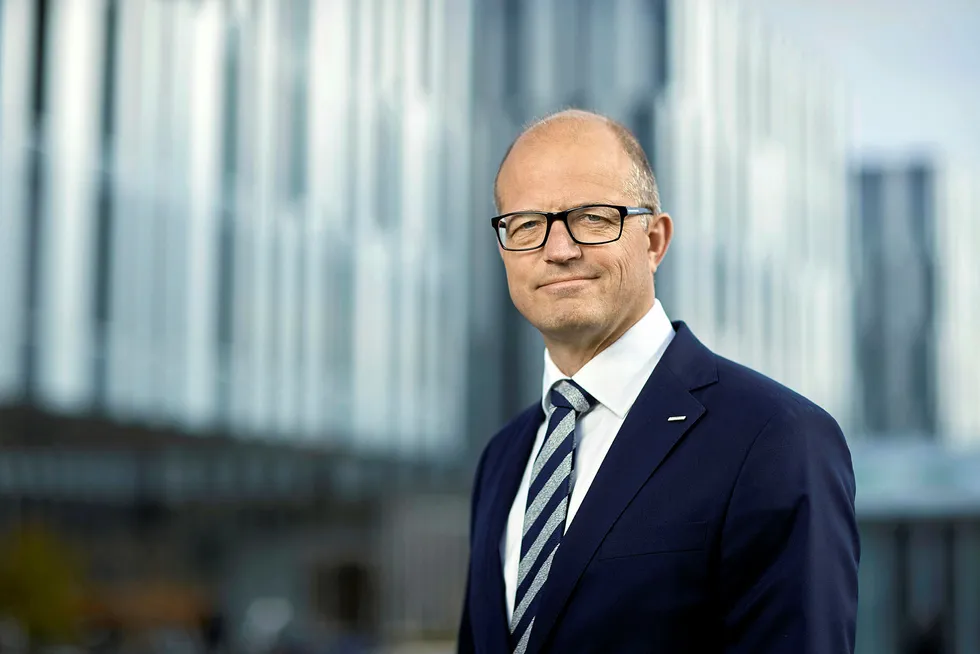 New role: Kvaerner chief executive Karl-Petter Loken