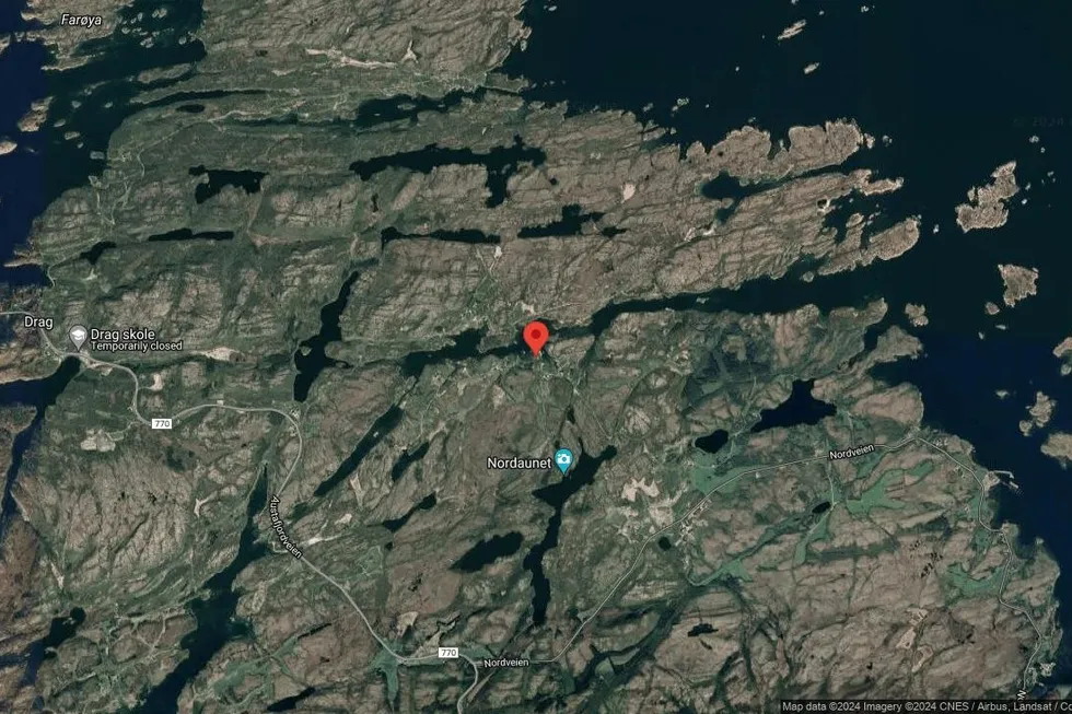 Området rundt Nordaunveien 205, Nærøysund, Trøndelag