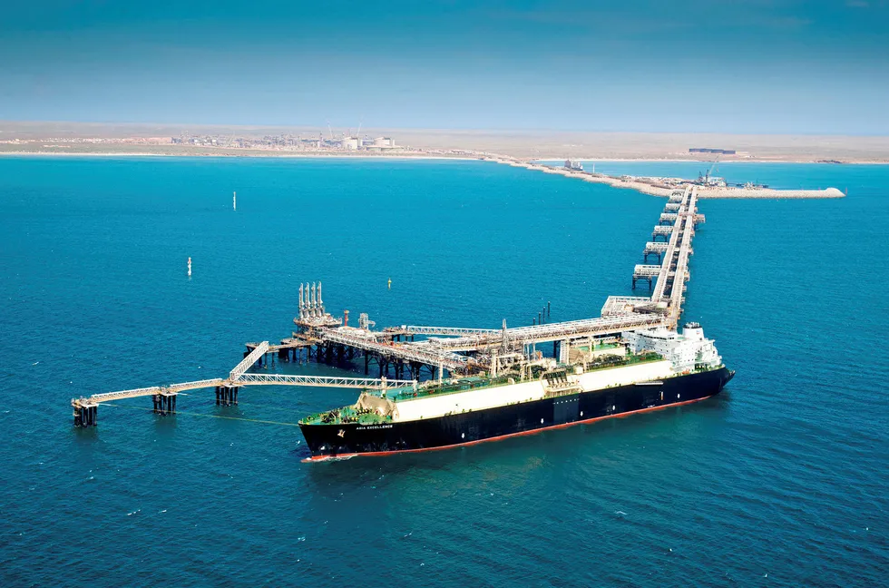 Centre of dispute: Cimic had been seeking A$1.86 billion in alleged cost blow outs over the construction of the jetty at Chevron's Gorgon LNG project