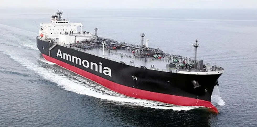 Green ammonia could be being traded by 2025.