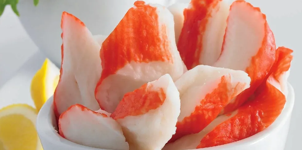 Surimi may be a niche market but it has potential researchers say.