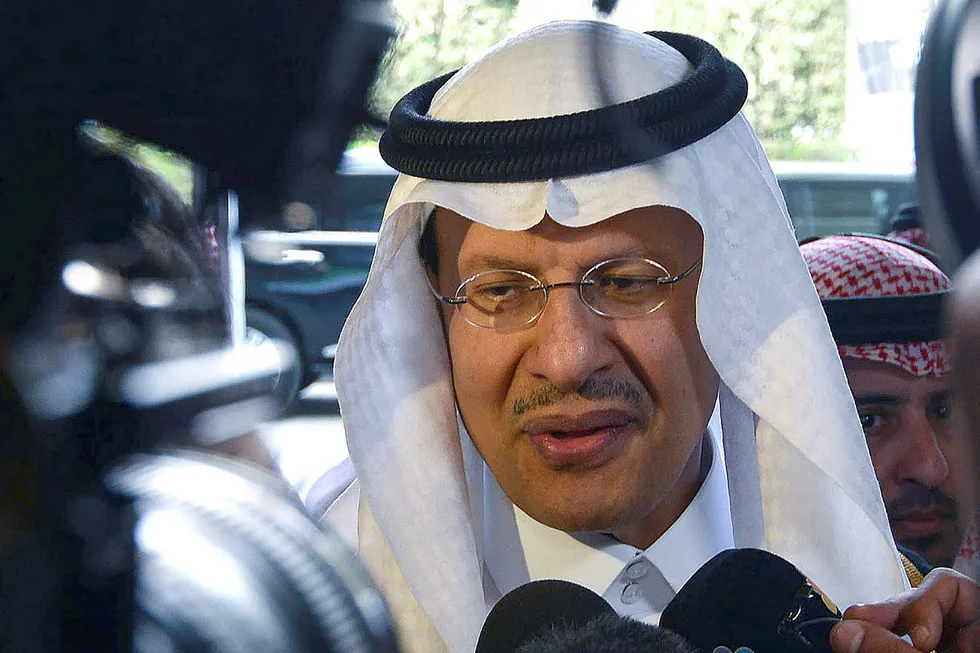 Opec+ meeting: Saudi Minister of Energy Abdulaziz bin Salman