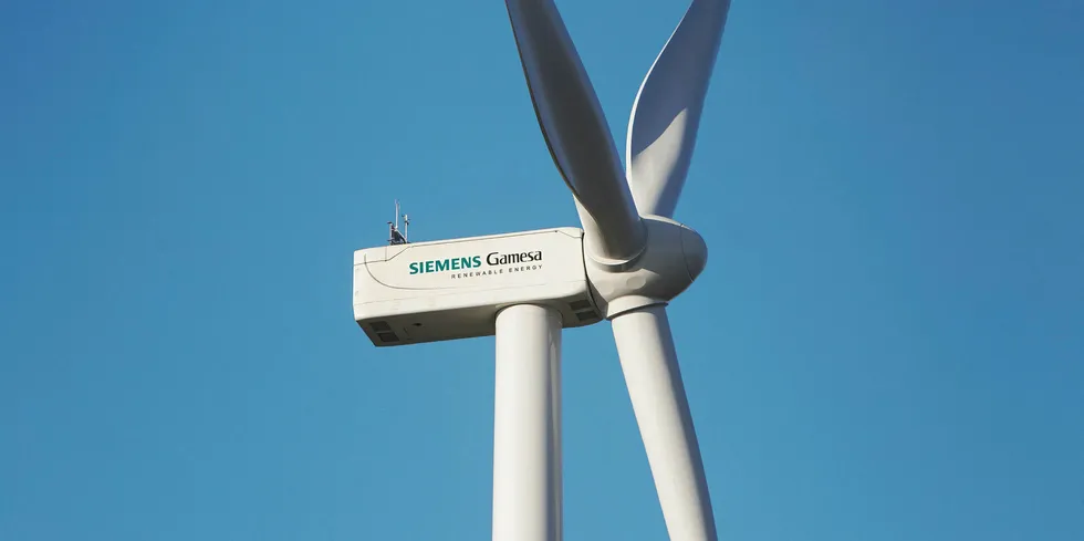Siemens Gamesa wind turbine
