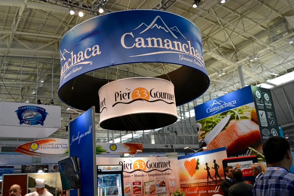 Camanchaca is putting big marketing effort behind branded products in Boston.