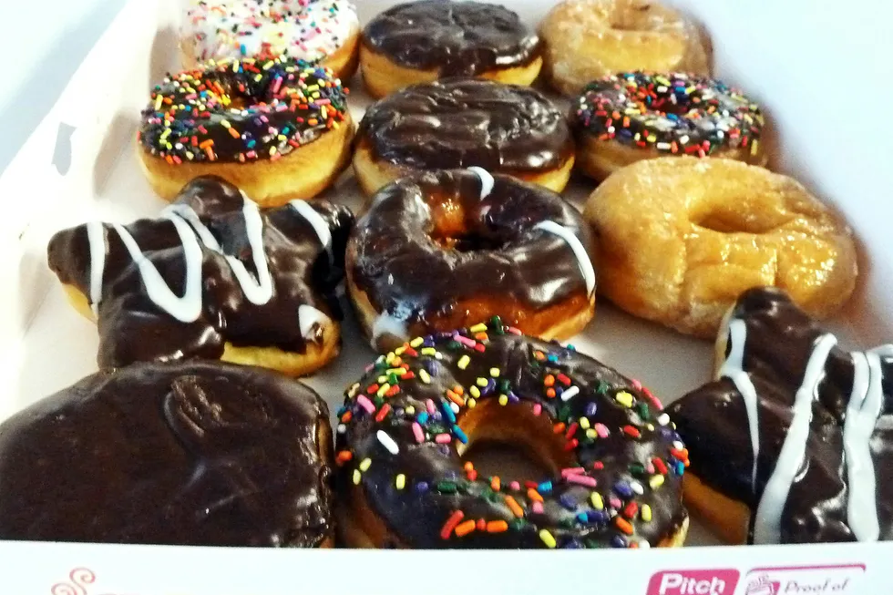 Når en innføringsbok i markedsføring bruker mobilmarkedsføringen til gjennomført usunne Dunkin’ Donuts som eksempel på god markedsføring, er det lett å se at «god» markedsføring ikke trenger å gjøre godt etter alle dimensjoner. Foto: Eva Hambach/AFP/NTB Scanpix