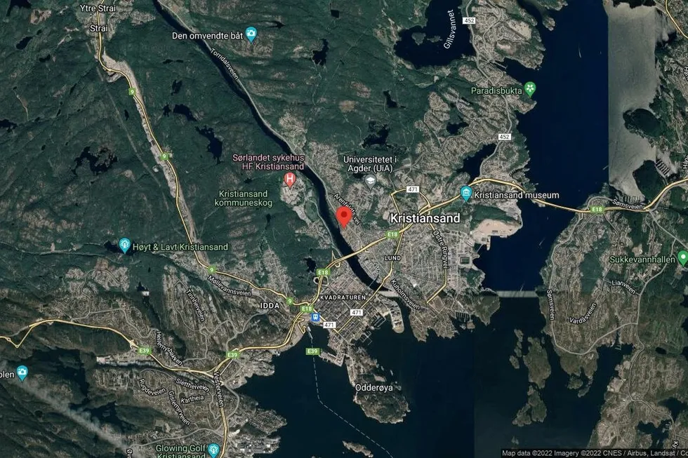Området rundt 4204/39/94, Kristiansand, Agder