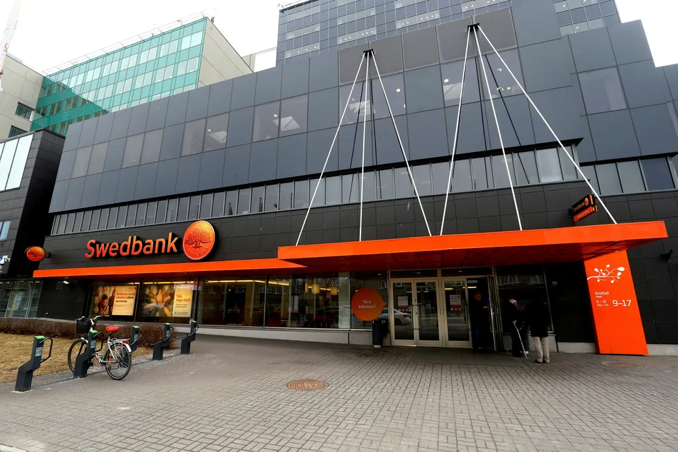 Mange av problemene for Swedbank stammer her fra Swedbank i Estlands hovedstad Tallin.