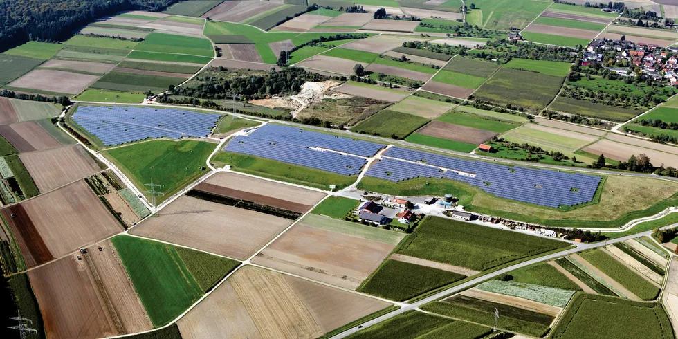 EnBW's Ulm-Eggingen solar array