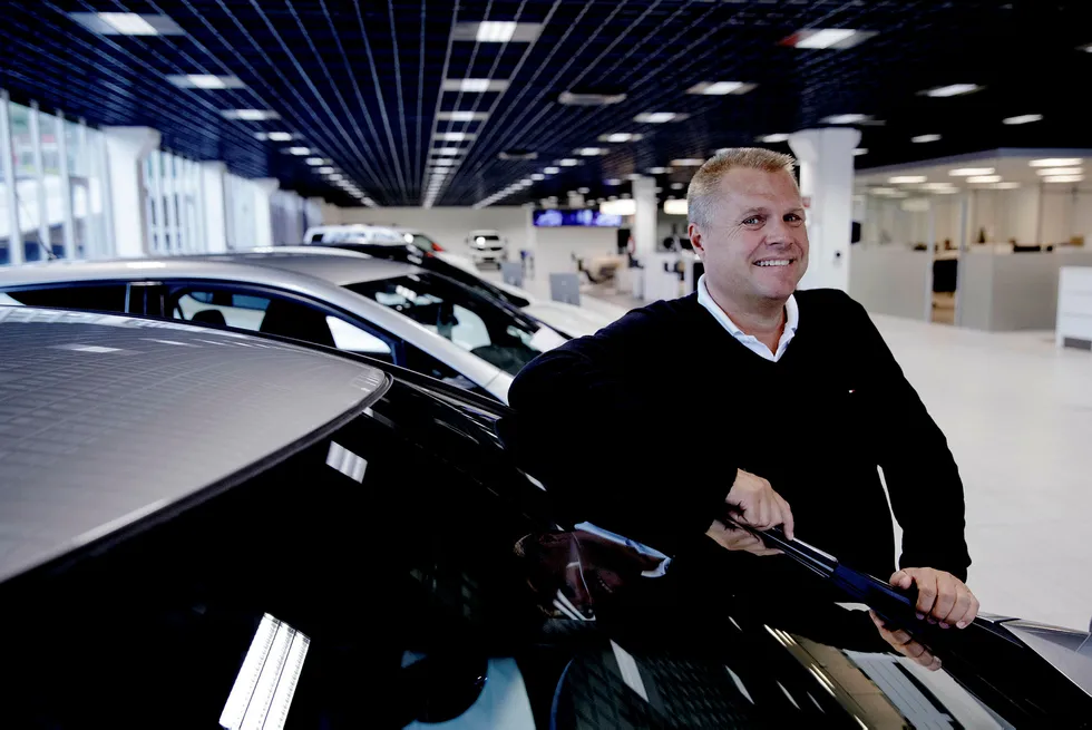 Frode Sande hos bilforhandleren Sande Auto i Åsane utenfor Bergen hadde best margin i bilbransjen i 2018.