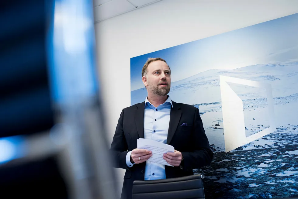 Christian Vammervold Dreyer, administrerende direktør i Eiendom Norge.