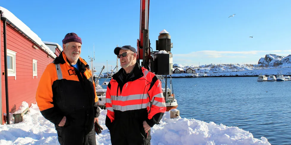 Jens Ragnar Jenssen og Helge Jann Pedersen spådde tidlig at det neppe ble mye fisk på innersida av Lofoten i år. De fikk rett i sine spådommer,og nå har begge forlatt Ballstad. Jenssen har gått hjem til Vega, mens Pedersen har satt kursen nordover mot Finnmarka.