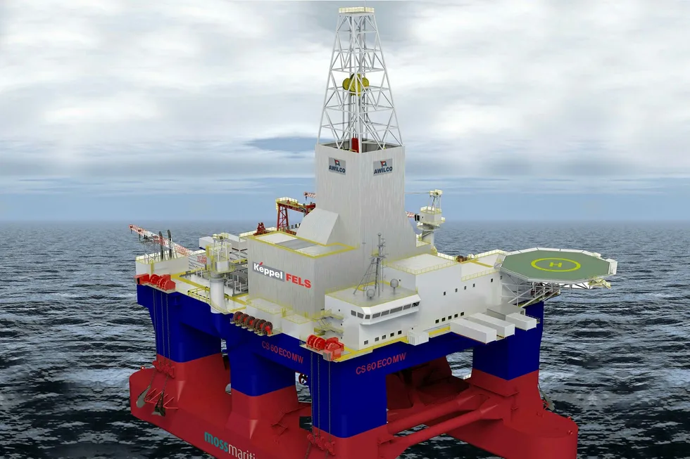 Second rig: ordered by Awilco at Keppel Fels