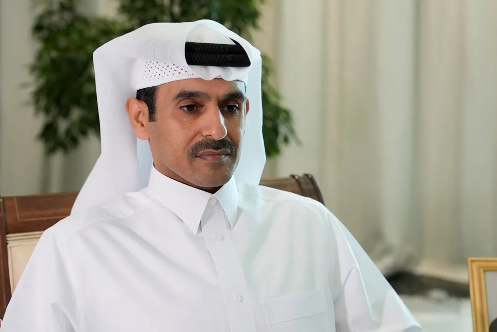 LNG expansion: QatarEnergy chief executive Saad Sherida Al Kaabi.