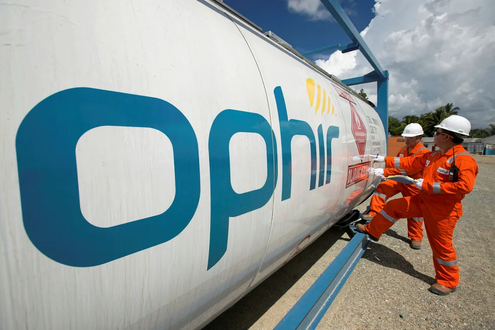 'Consolidation': seen in Southeast Asia by Ophir boss