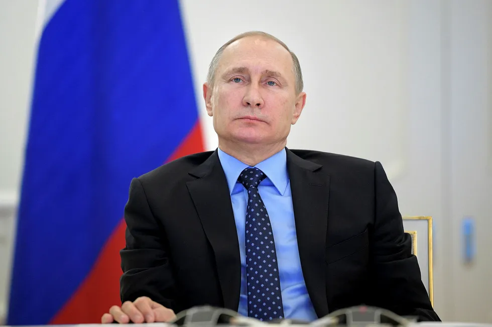 Russiske myndigheter skal ha stengt en internasjonal skole i Moskva. Her president Vladimir Putin. Foto: SPUTNIK