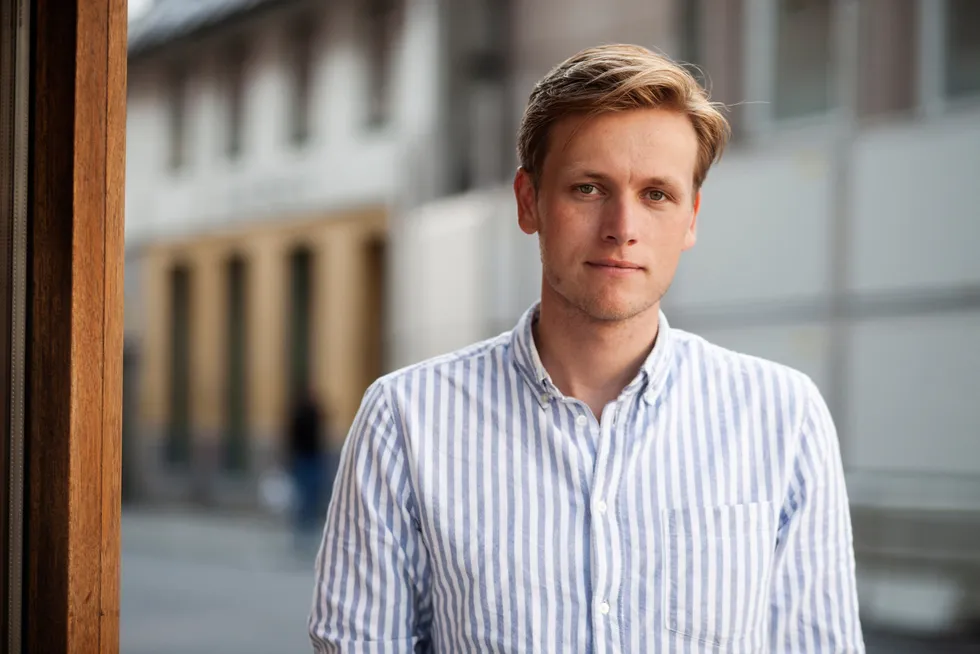 «Vi kommer til å møte tøffere økonomiske tider fremover», tror Unge Venstre-leder Sondre Hansmark.