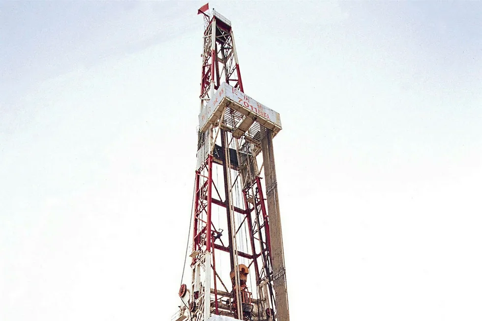 On site: drilling in Shell’s Changbei gas field