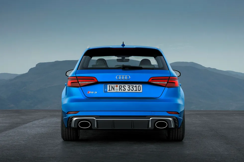 Med RS 3 skal Audi vise konkurrentene ryggen. Foto: Audi