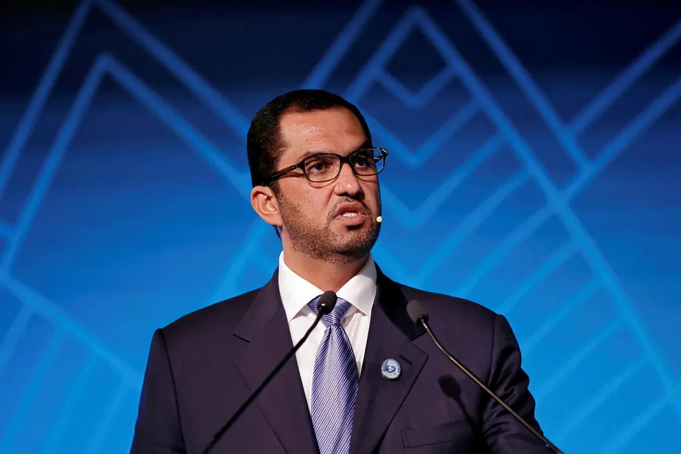 Output target: Adnoc chief executive Sultan Ahmed Al Jaber