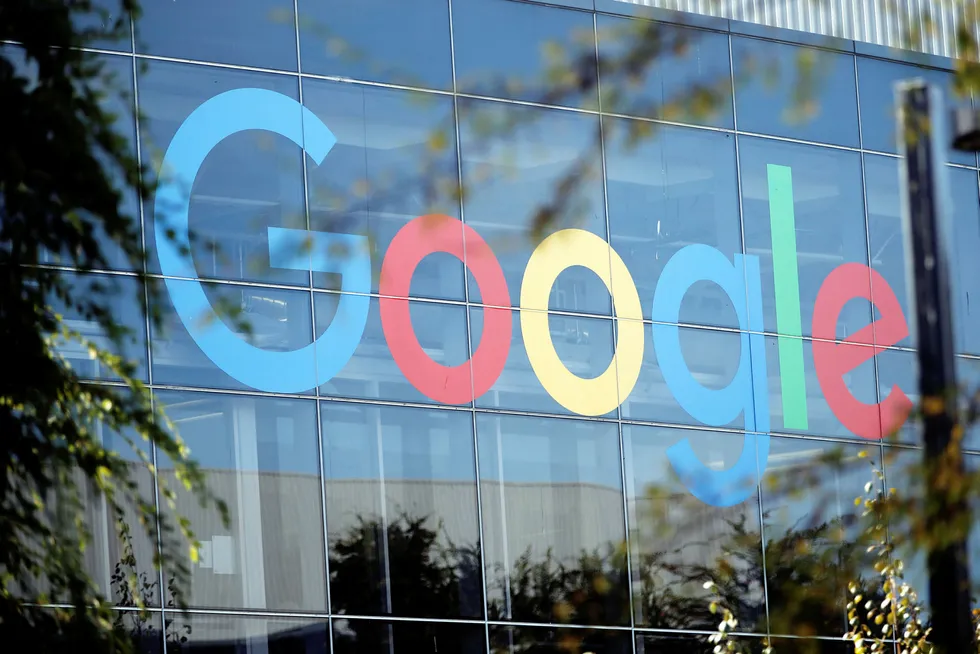 Googles hovedkontor i California.