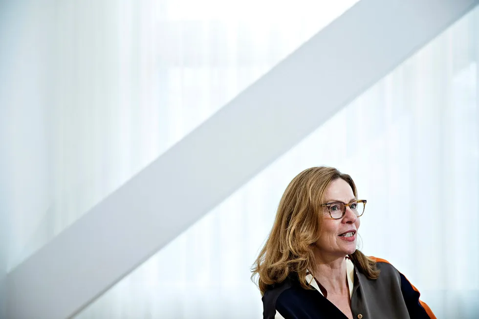 Swedbank-sjef Birgitte Bonnesen har vært i hardt vær de siste ukene etter anklager om brudd på hvitvaskingsreglene i bankens estiske virksomhet.