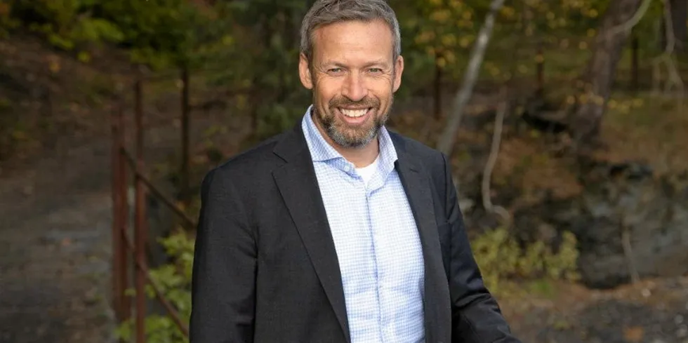 Ernst Meyer, administrerende direktør i rederiet Torvald Klaveness.