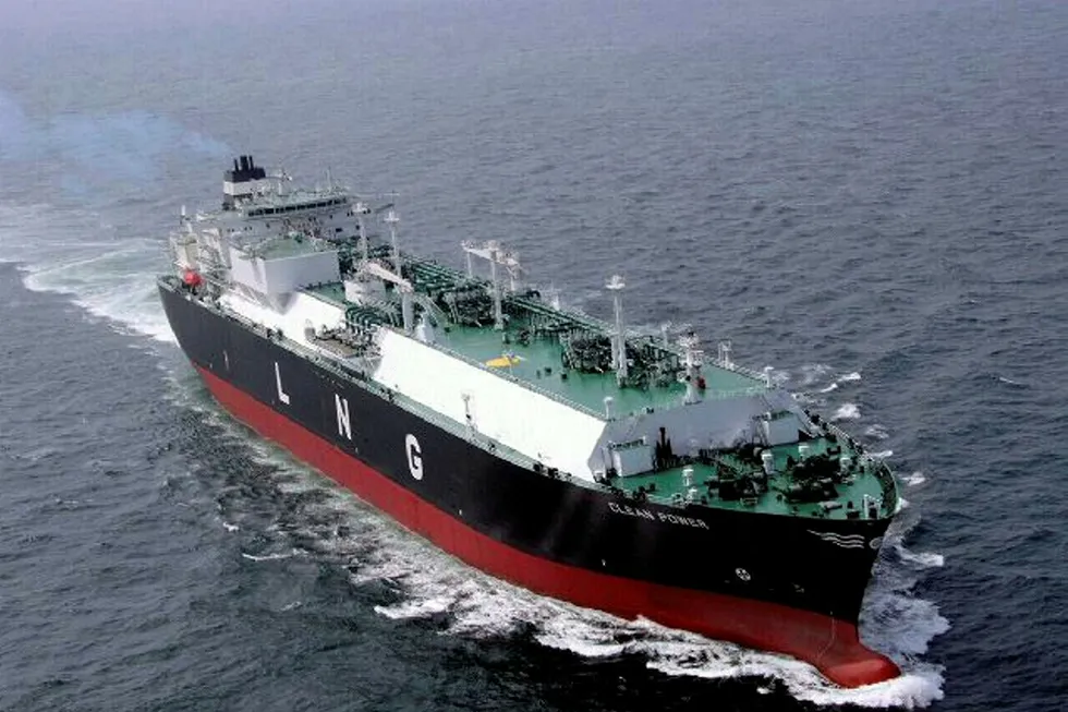 Supply boost: for Total's LNG marketing effort