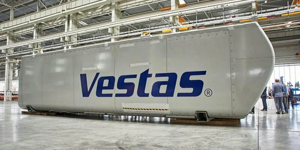 Vestas Russia nacelle plant