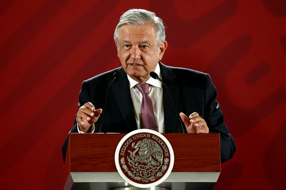 Refinery: Mexico's President Andres Manuel Lopez Obrador
