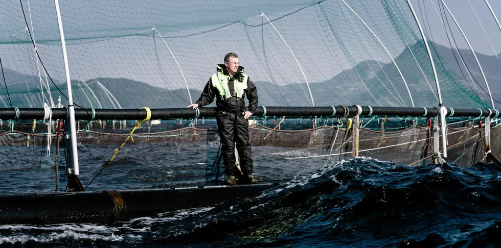 Konsernsjef Andreas Kvame i Grieg Seafood vil sende råstoff fra Finnmark og i Rogaland til Trøndelag for foredling.