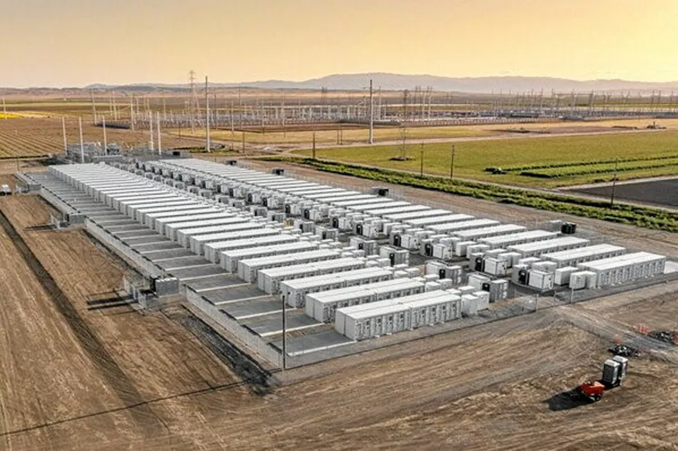 RWE Clean Energy's 137MW utility-scale battery storage project in California