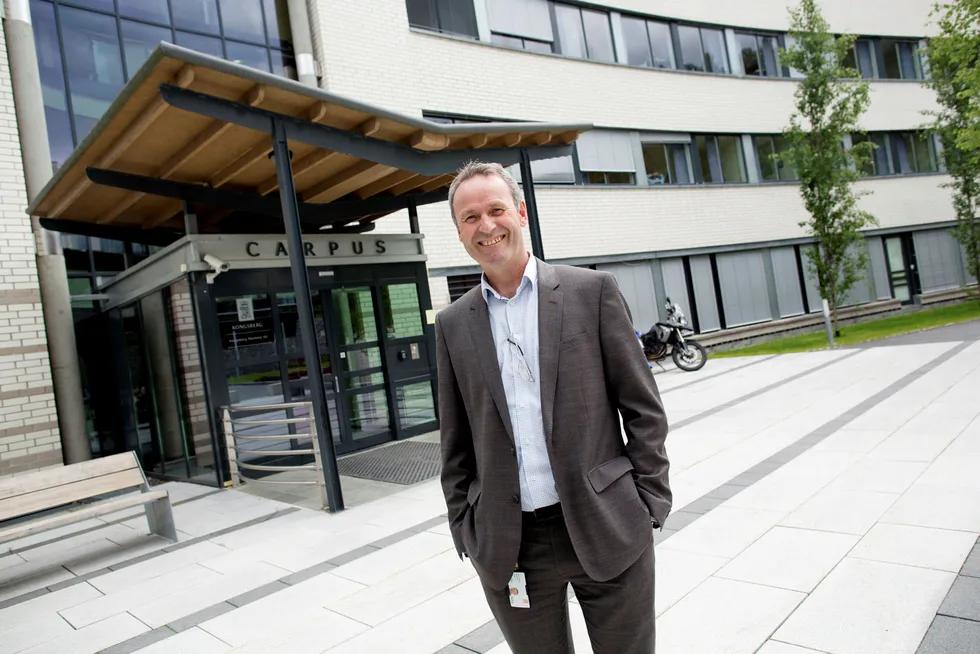 Hans Petter Blokkum, HR-direktør i Kongsberg Gruppen. Foto: Øyvind Elvsborg