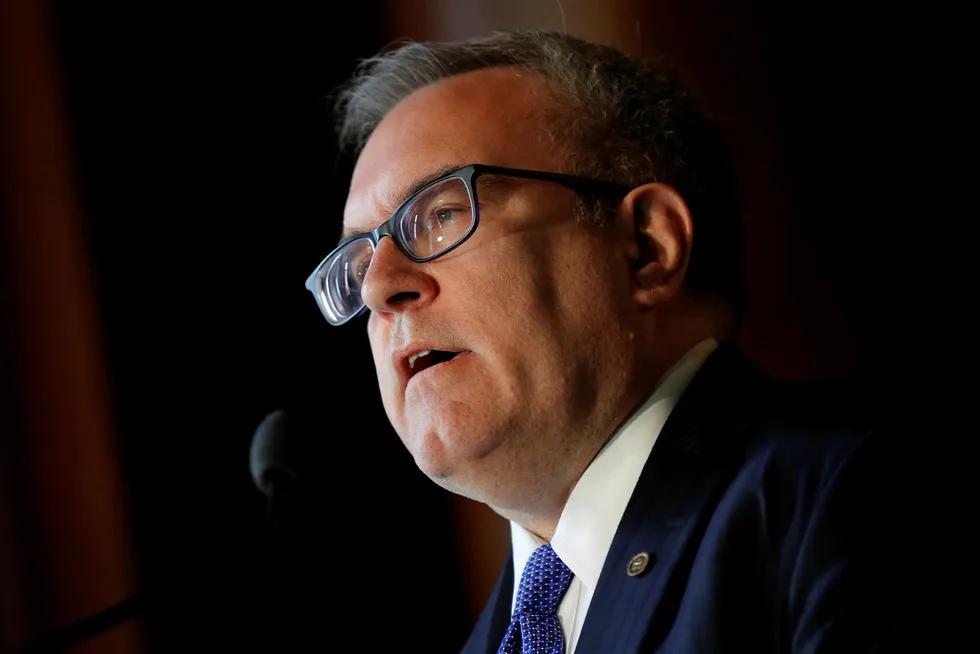 Andrew Wheeler: chief of Environmental Protection Agency