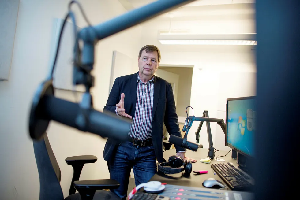 Svein Larsen er sjef i Radio Metro og i Lokalradioforbundet. Foto: Øyvind Elvsborg