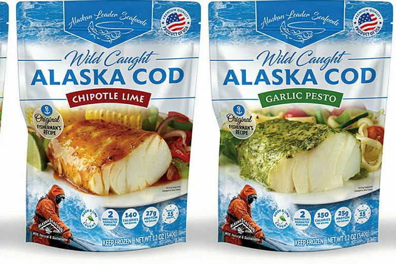 Alaskan Seafood Leaders won the retail category with its wild caught Alaskan cod in lemon herb butter.