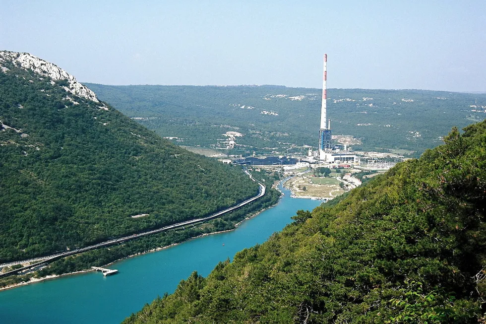 HEP's Plomin 2 coal-fired power plant