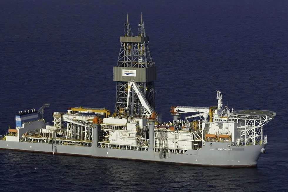 Suriname drilling: the drillship Ensco DS-5