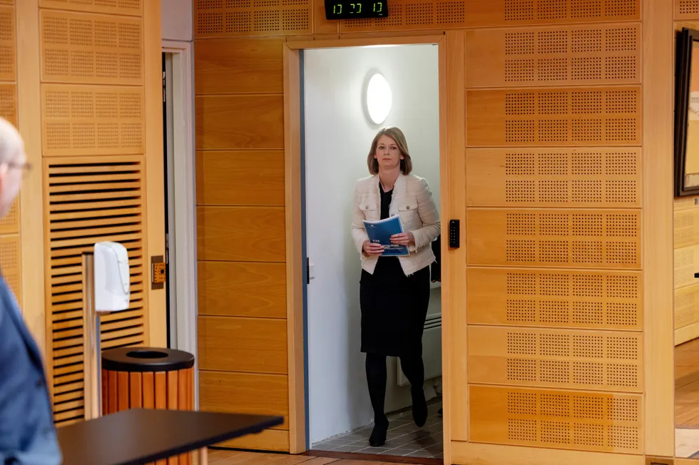 Sentralbanksjef Ida Wolden Bache kom torsdag med den siste rentebeskjeden i 2022.