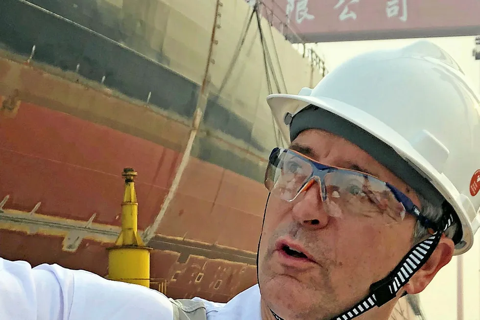 SBM Offshore chief executive Bruno Chabas