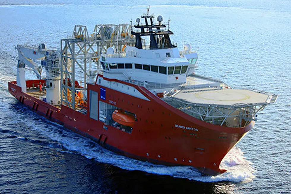 Revenue lift: subsea support vessel Skandi Santos