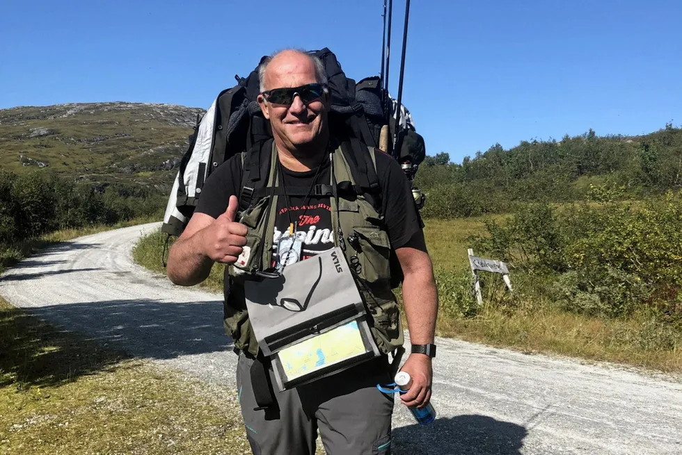 Terje Kjølsøy er glad i å fiske på sommeren opplyser han til Fiskeribladet når vi tar en sommerprat med han.