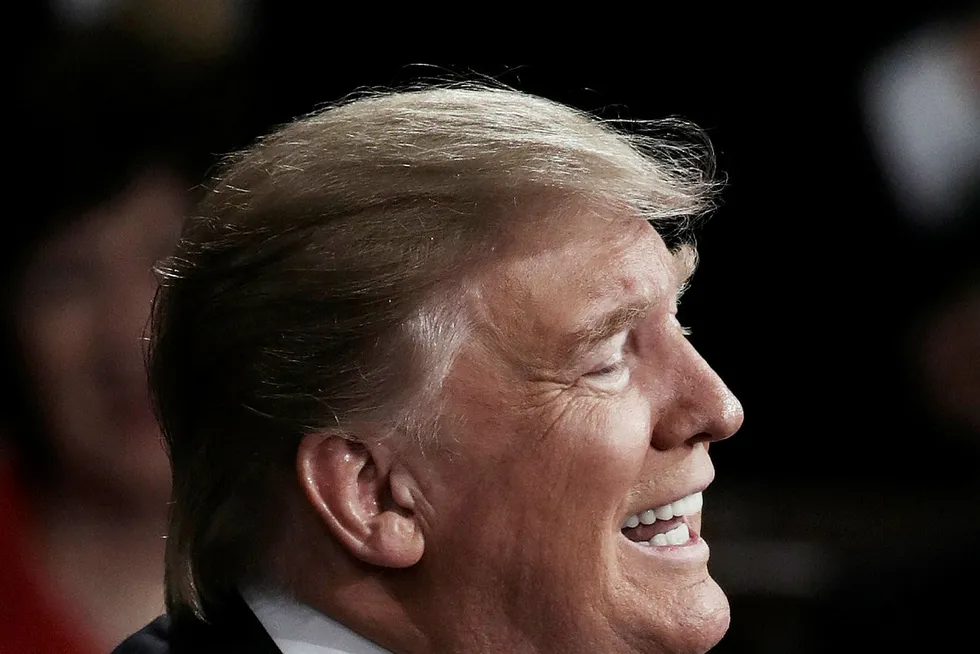 USAs president Donald Trump kutter de internasjonale budsjettene med 25 prosent. Foto: Win McNamee/Getty Images/AFP/NTB Scanpix