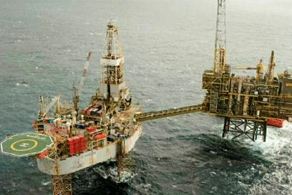 Possible tie-back option: Shell's Shearwater platform . .