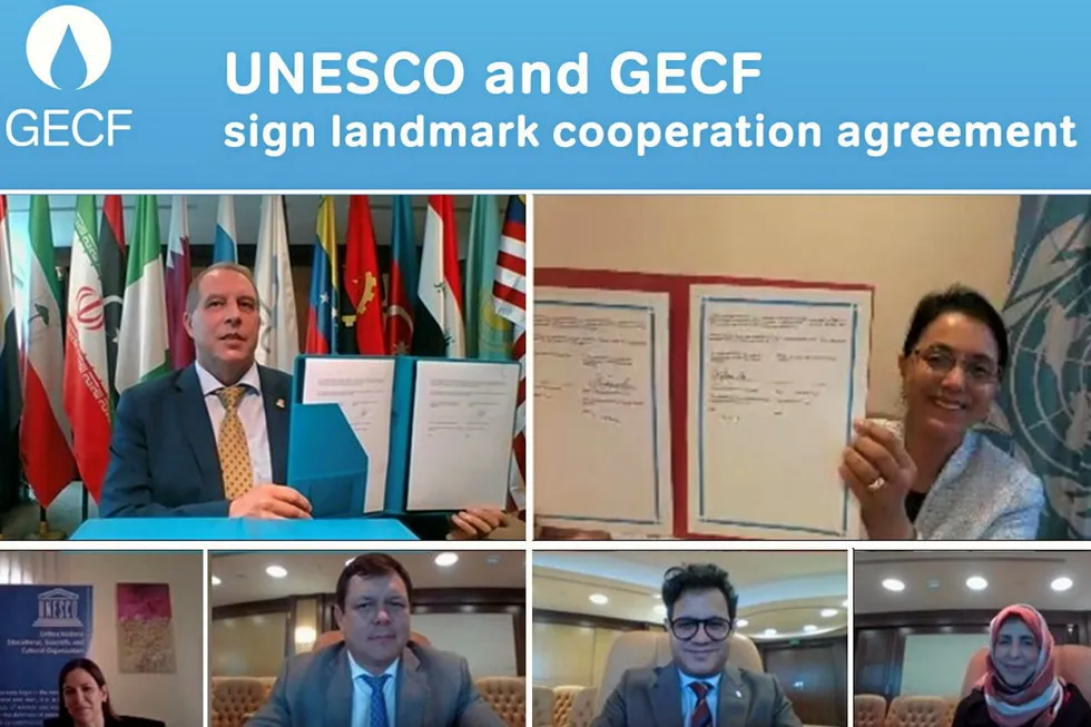 Science co-op deal: Unesco and GECF