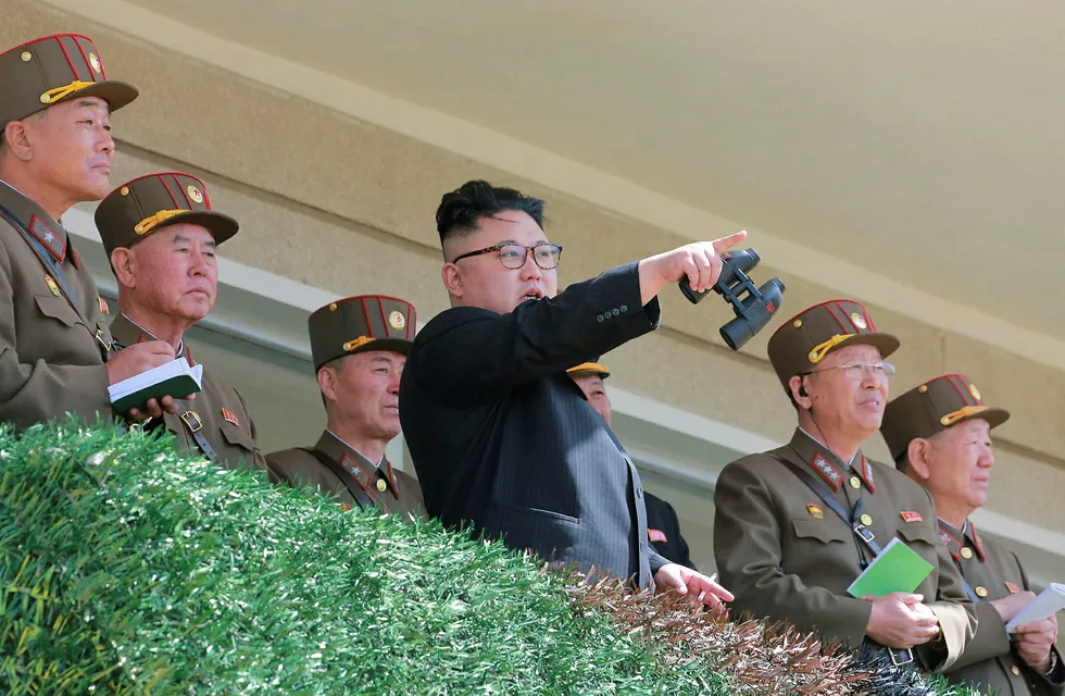Nordkoreanske myndigheter har varslet at et «stort og viktig» arrangement er nært forestående. Avbildet er Nord-Koreas leder Kim Jung-un. Foto: Scanpix