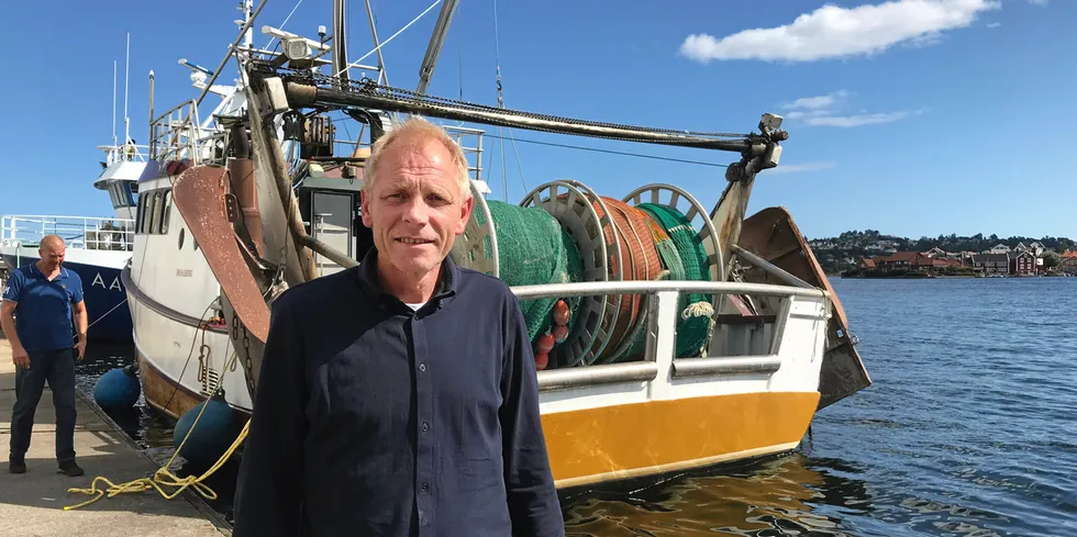 Lennart Danielsen, styreleder i Fiskerlaget Sør etterlyser tiltak fra myndighetene.