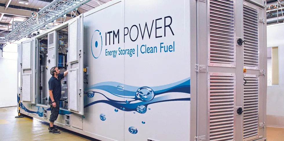 ITM Power is seen as an asset to UK green hydrogen.