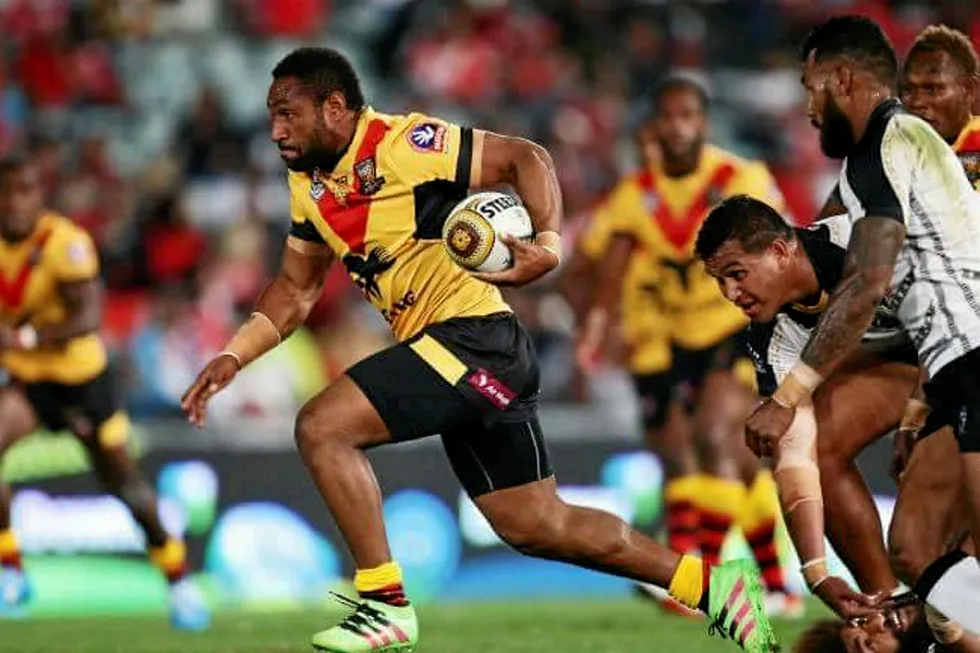 Kumul scrums down with PNG rugby