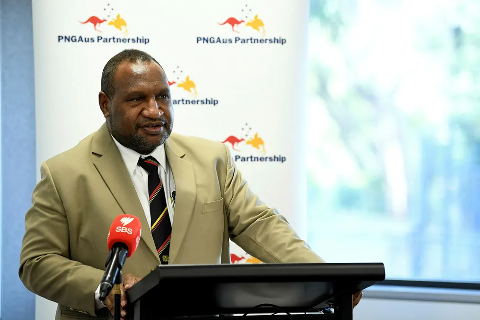 Negotiation: Papua New Guinea Prime Minister James Marape