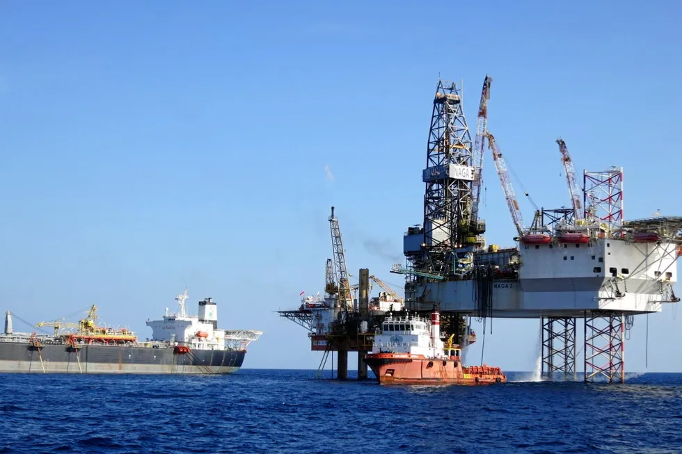 In operation offshore Malaysia: Velesto Energy's jack-up Naga 3